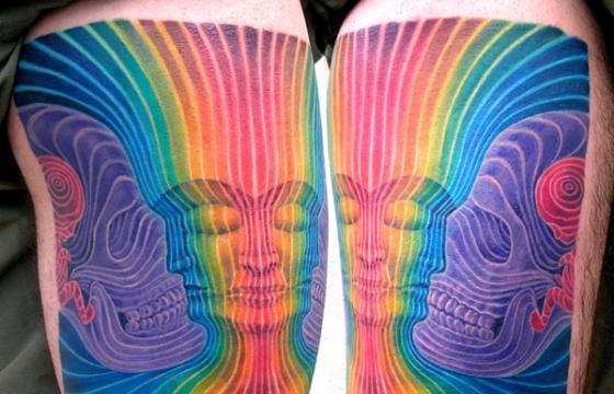 Juxtapoz Magazine - Colorful Ink by Dominick McIntosh